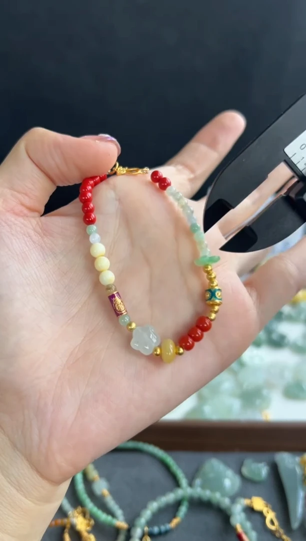 未镶嵌手串翡翠213买断