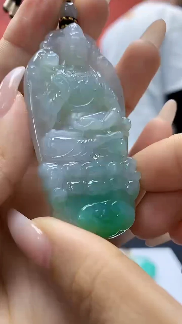 未镶嵌定制翡翠4898ty-毛货挂件92