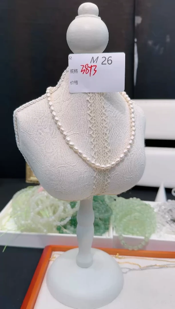 【闪购商品】淡水珍珠项链银S925镶嵌多样性发一M26