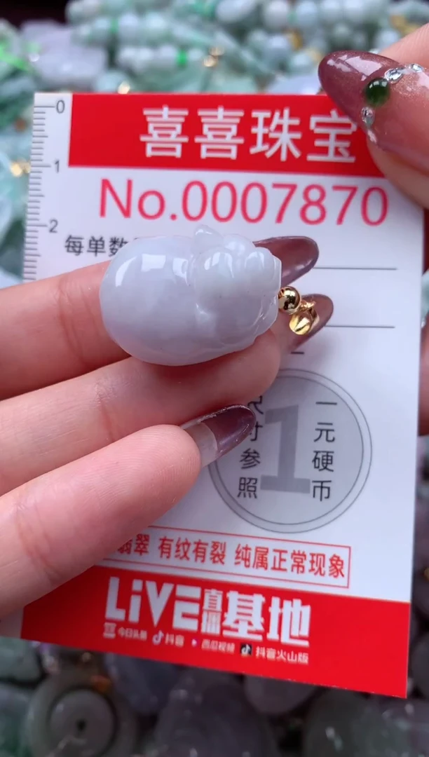 颈饰未镶嵌翡翠7870