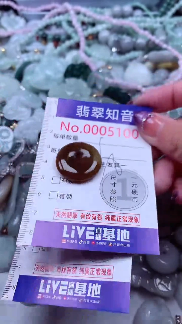 翡翠未镶嵌吊坠(不含链)5100