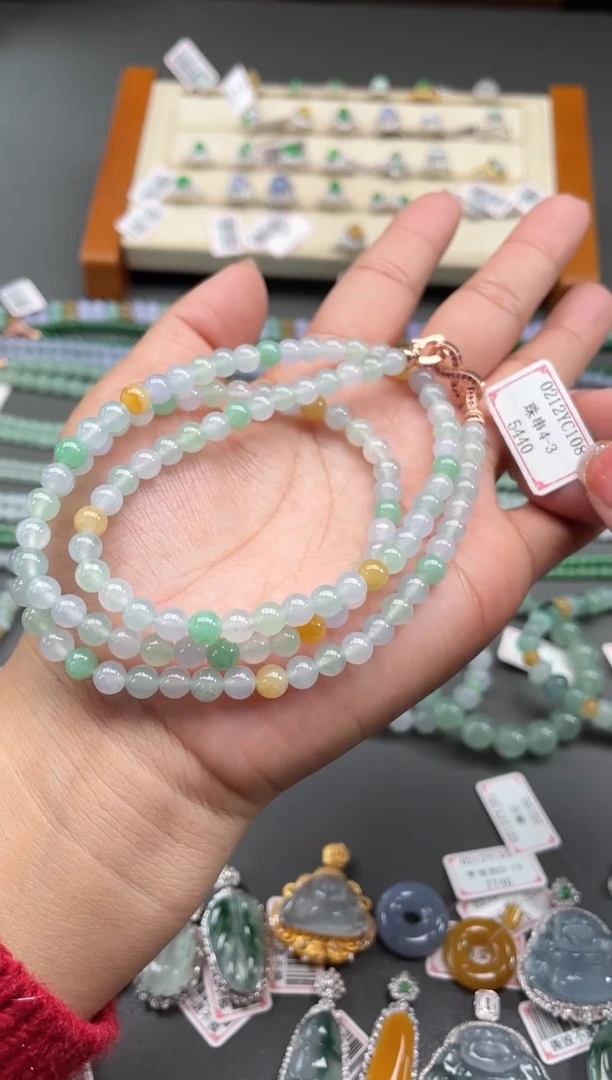 【闪购商品】翡翠颈饰未镶嵌0212YC108