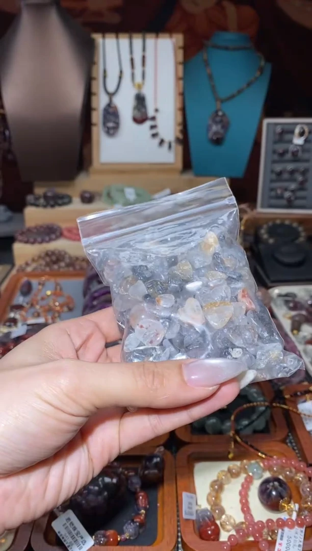 【闪购商品】水晶原石未镶嵌闪灵钻消磁石