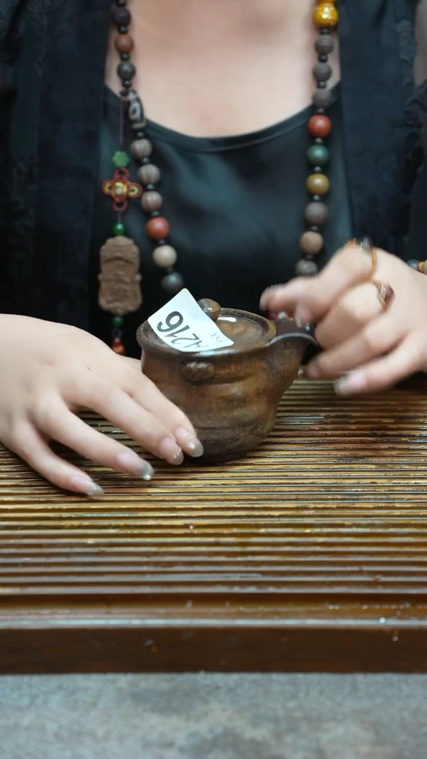 万古烧粗陶手工茶具