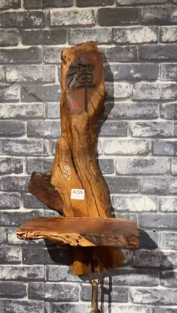 小*屋风化老门板丙烯画