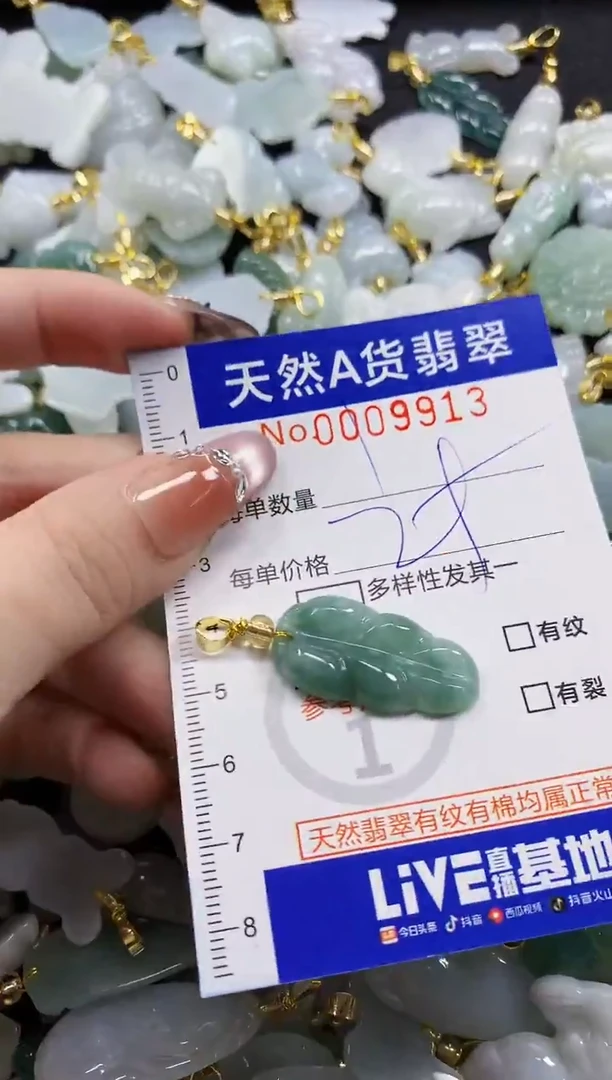 颈饰未镶嵌翡翠天然A货翡翠