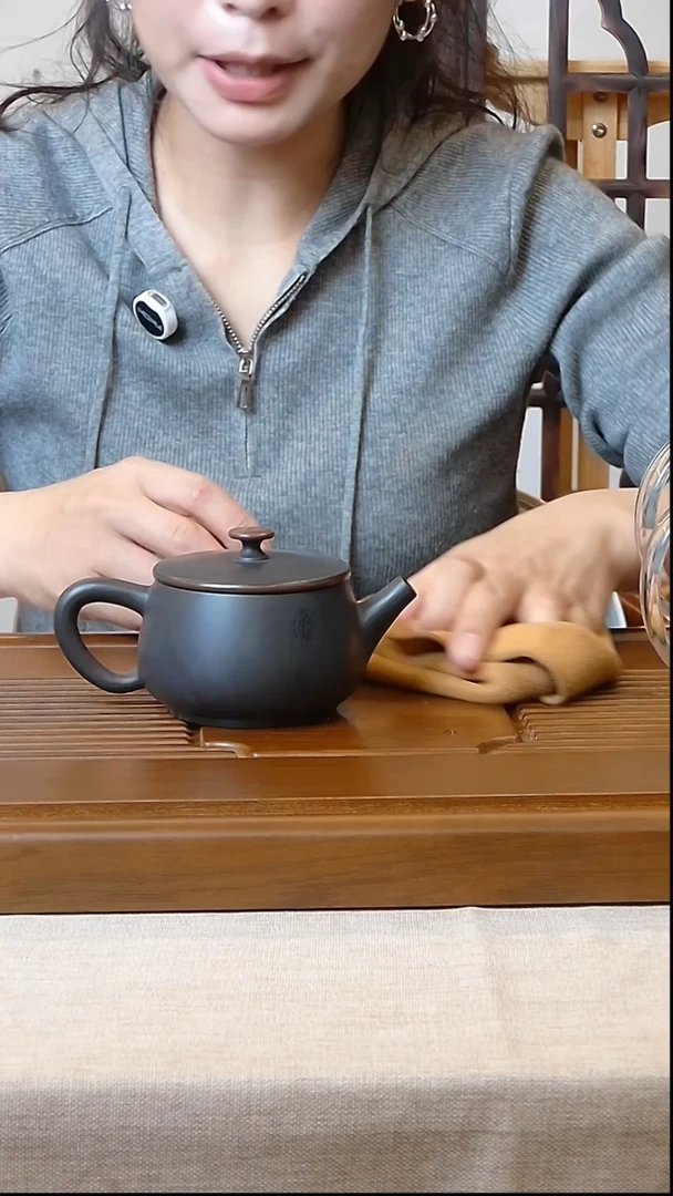 13金腰带素壶/玖陶纯手工制作