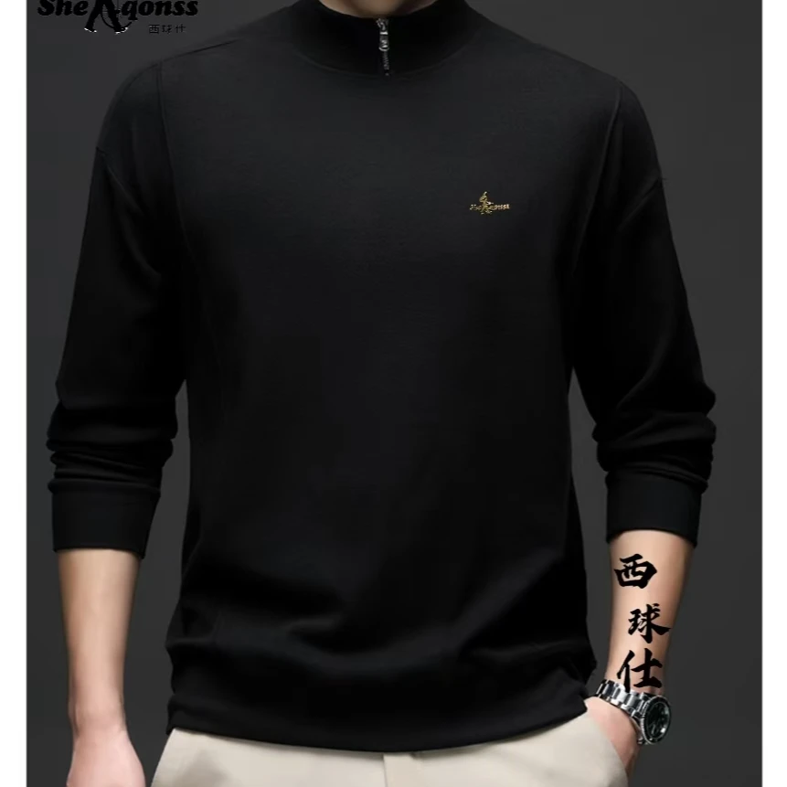 爆款2024男士商务休闲卫衣