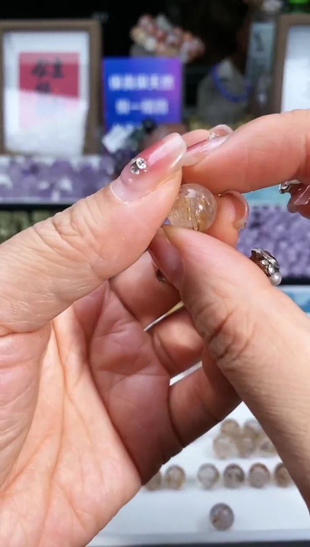 【闪购商品】水晶颈饰未镶嵌1a多样性发其一/2.25/2个