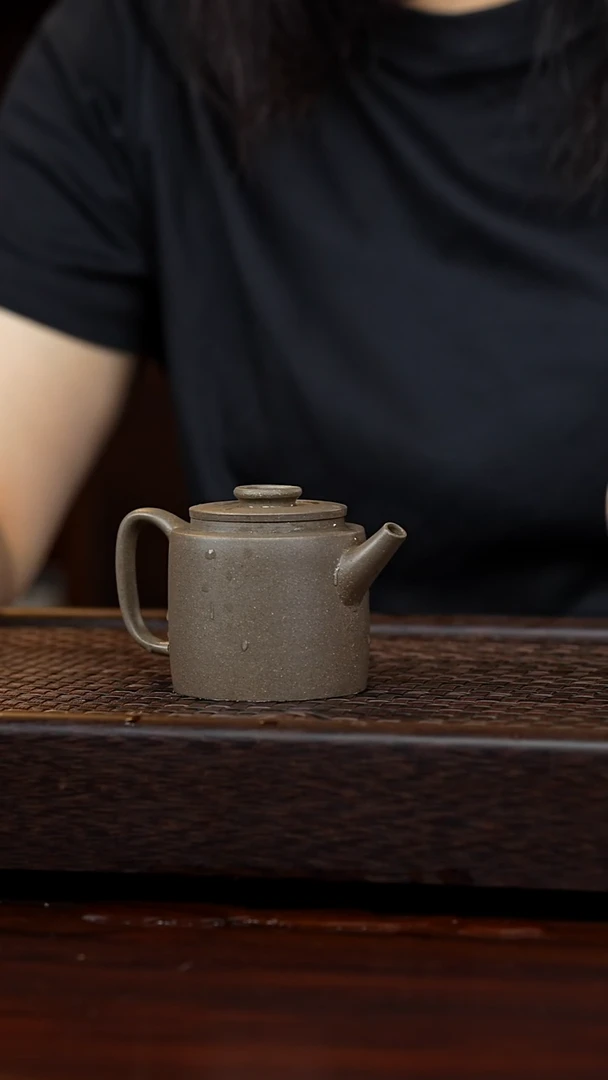 茶壶紫砂59号，丹壶溢香紫砂壶140毫升