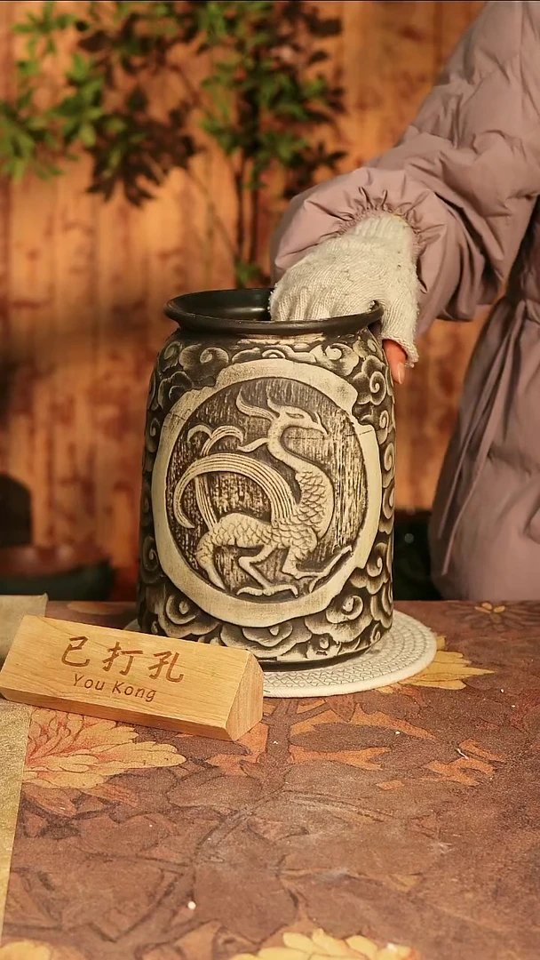 陶瓷23-419微瑕高度26口径15已打孔误差2