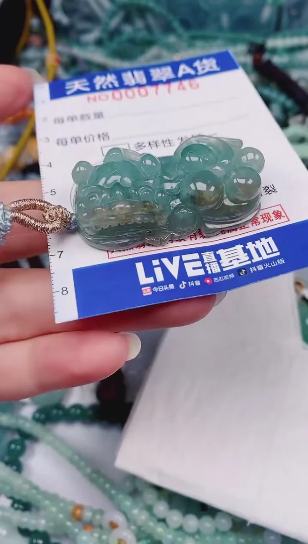 颈饰未镶嵌翡翠00007746