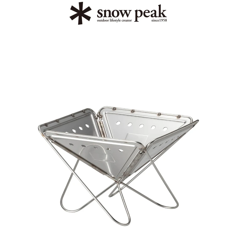 snowpeak雪峰露营烧烤炉焚火台ST-034