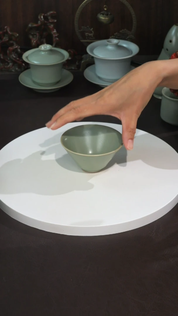 宣宝汝瓷原矿原釉作品