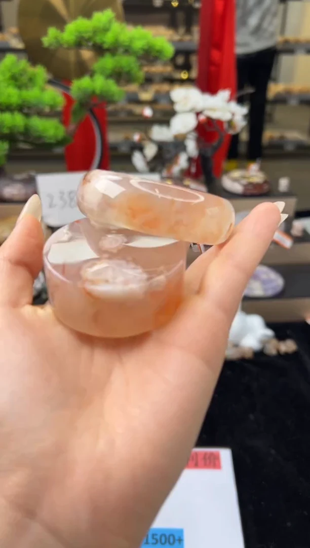 【闪购商品】石英质玉手镯未镶嵌55圈口（赠送镯心）21723