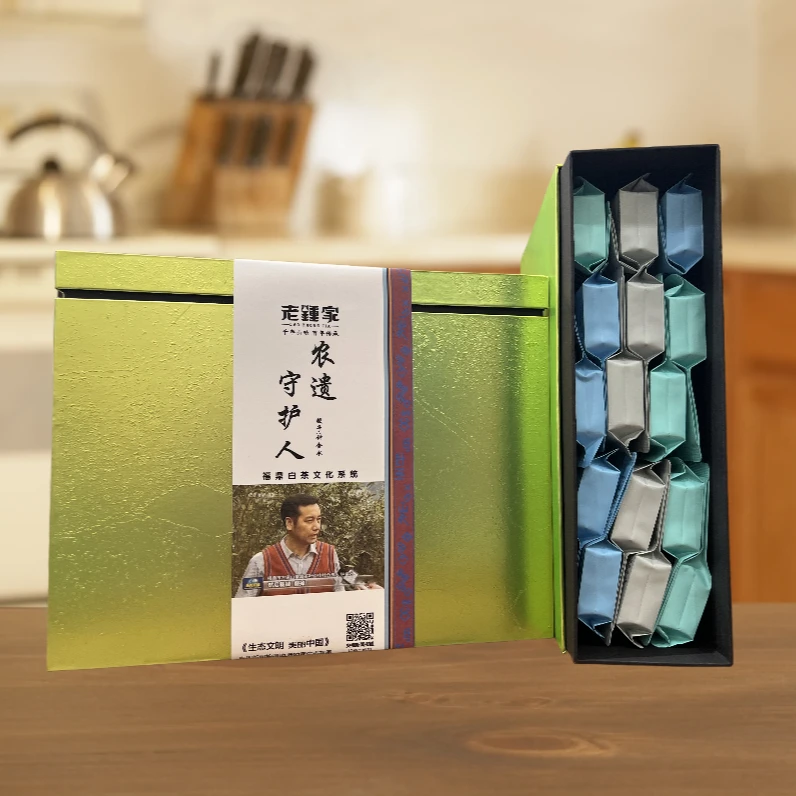 农遗传承人 有机茶银针/牡丹/寿眉老爹技艺300g礼盒100g*3款