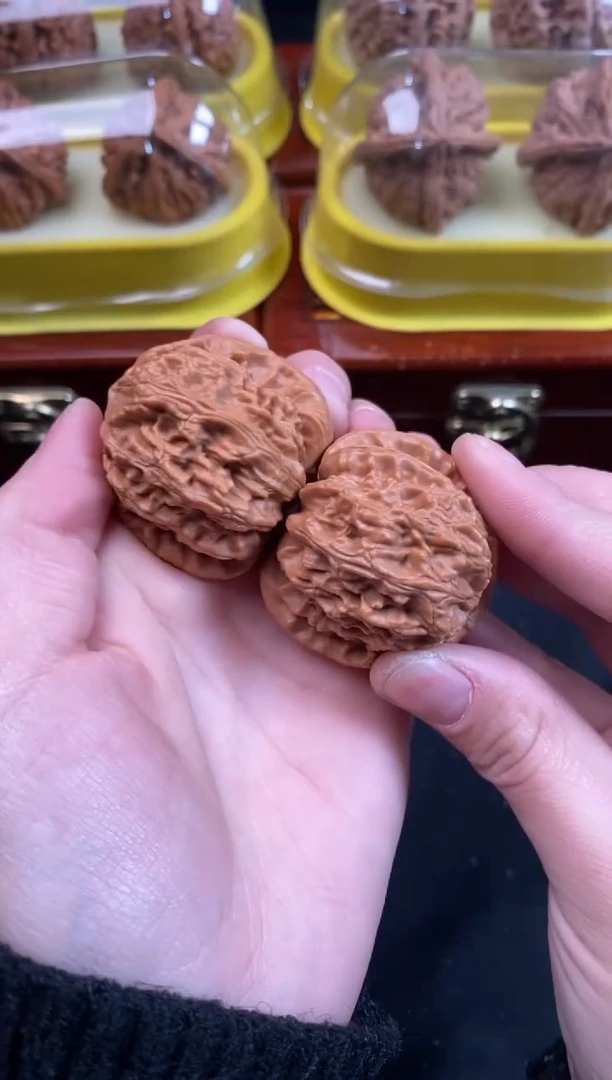 把件文玩核桃白狮子39尺A642