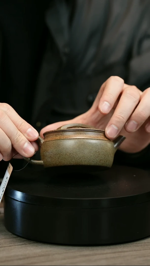 茶壶紫砂哲H2398史鑫杰段泥光素大口瓦