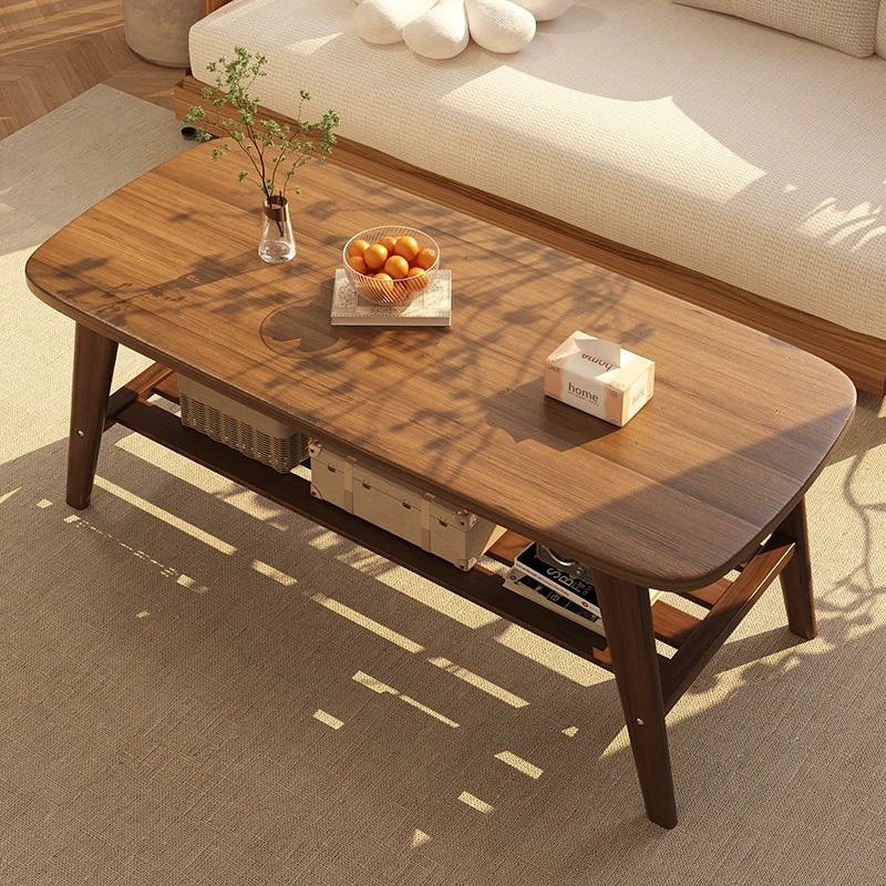 茶几客厅家用2025新款小户型简易可折叠实木桌子简约现代日式茶桌