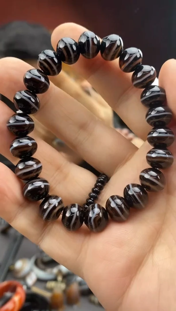 玛瑙/玉髓颈饰未镶嵌-1116 -02 颜色状态多样性发