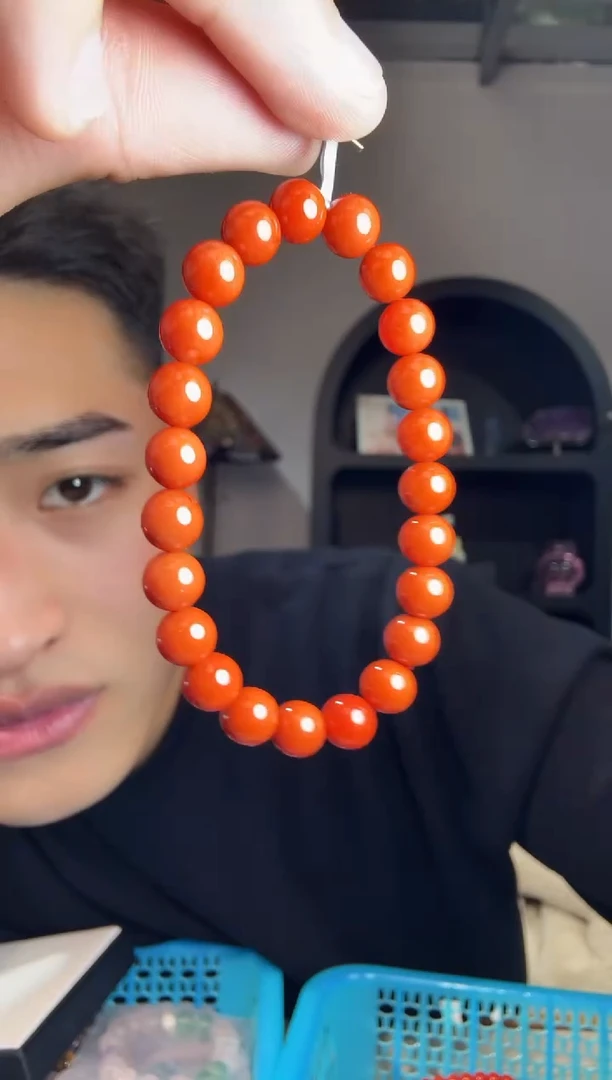 未镶嵌手链南红玛瑙晶0459 约8mm