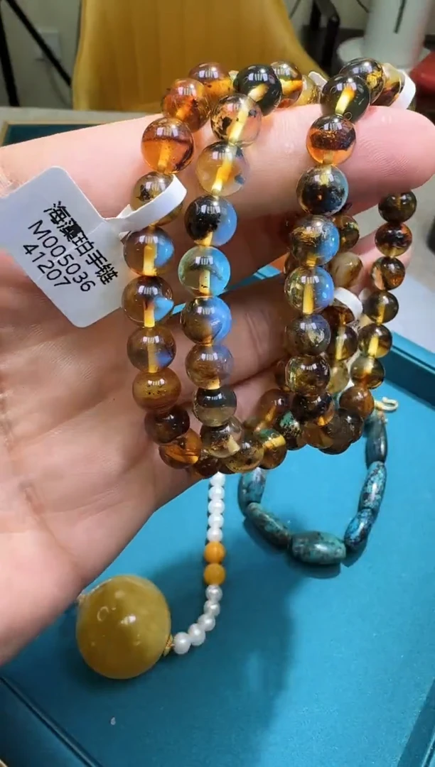 手链琥珀未镶嵌多样性发一件 506