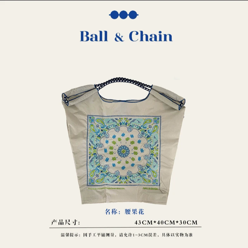 腰果花 BallChain官方正品福冈店首发刺绣单肩包斜挎包女