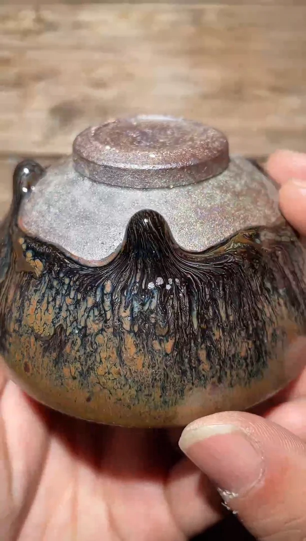 【闪购商品】茶盏建窑建盏柴烧185