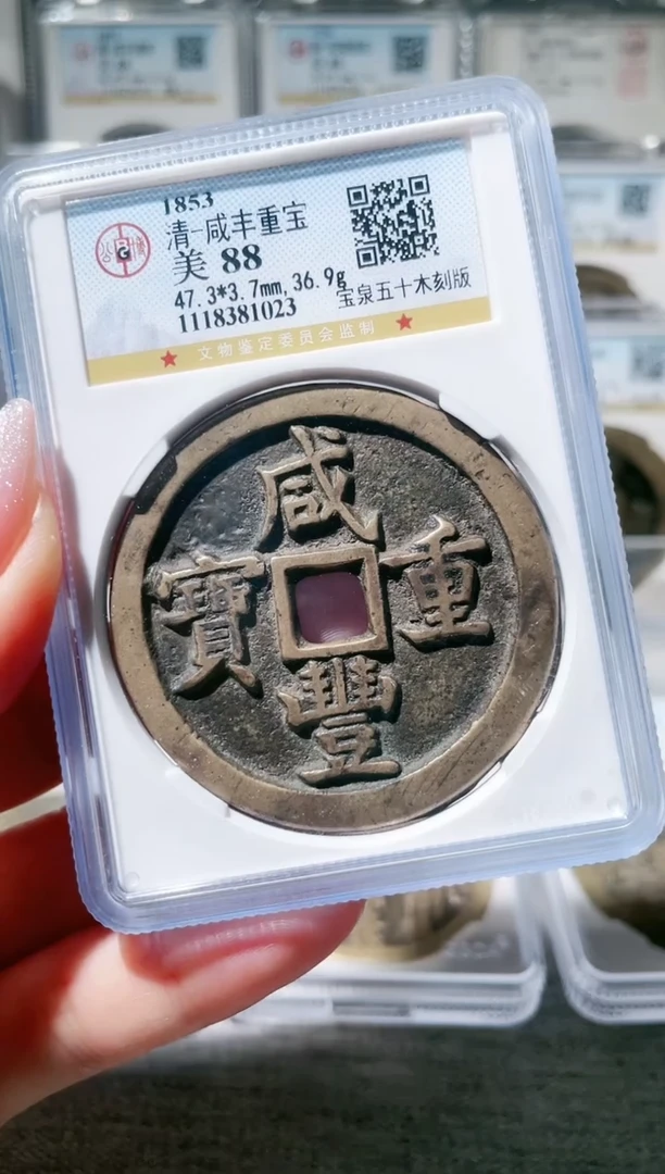 【闪购商品】铜3咸丰泉五十木刻