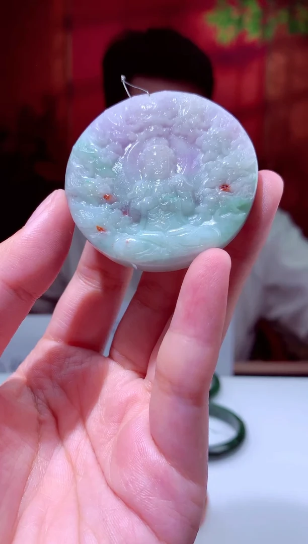 颈饰未镶嵌翡翠天然翡翠（拍一发一）