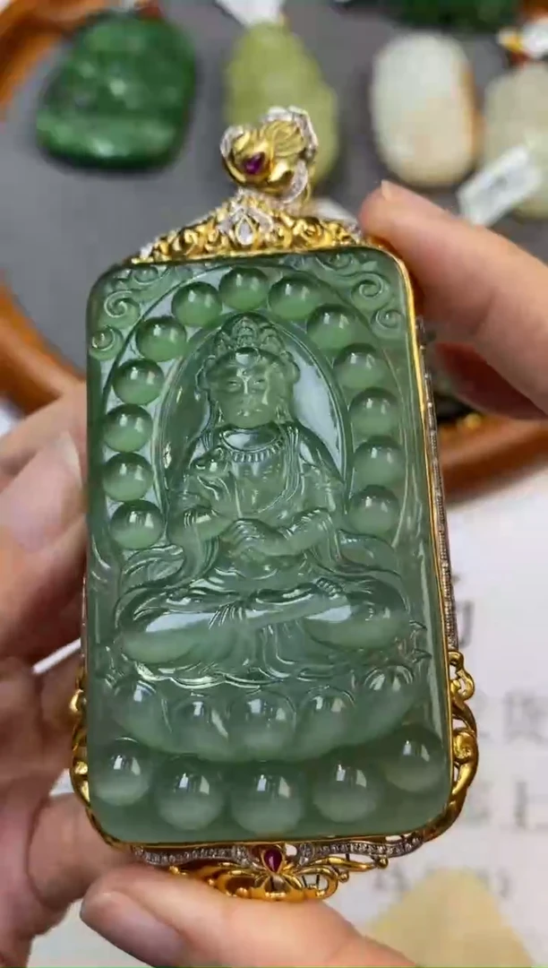 未镶嵌和田玉挂件明*g303468       多人