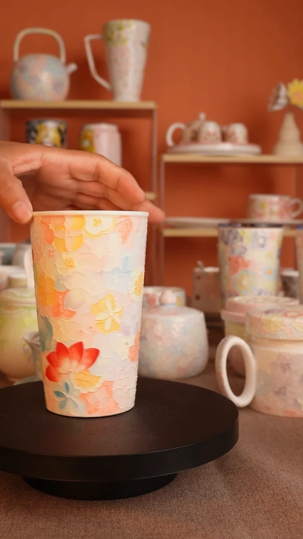 景德镇手绘小杯子