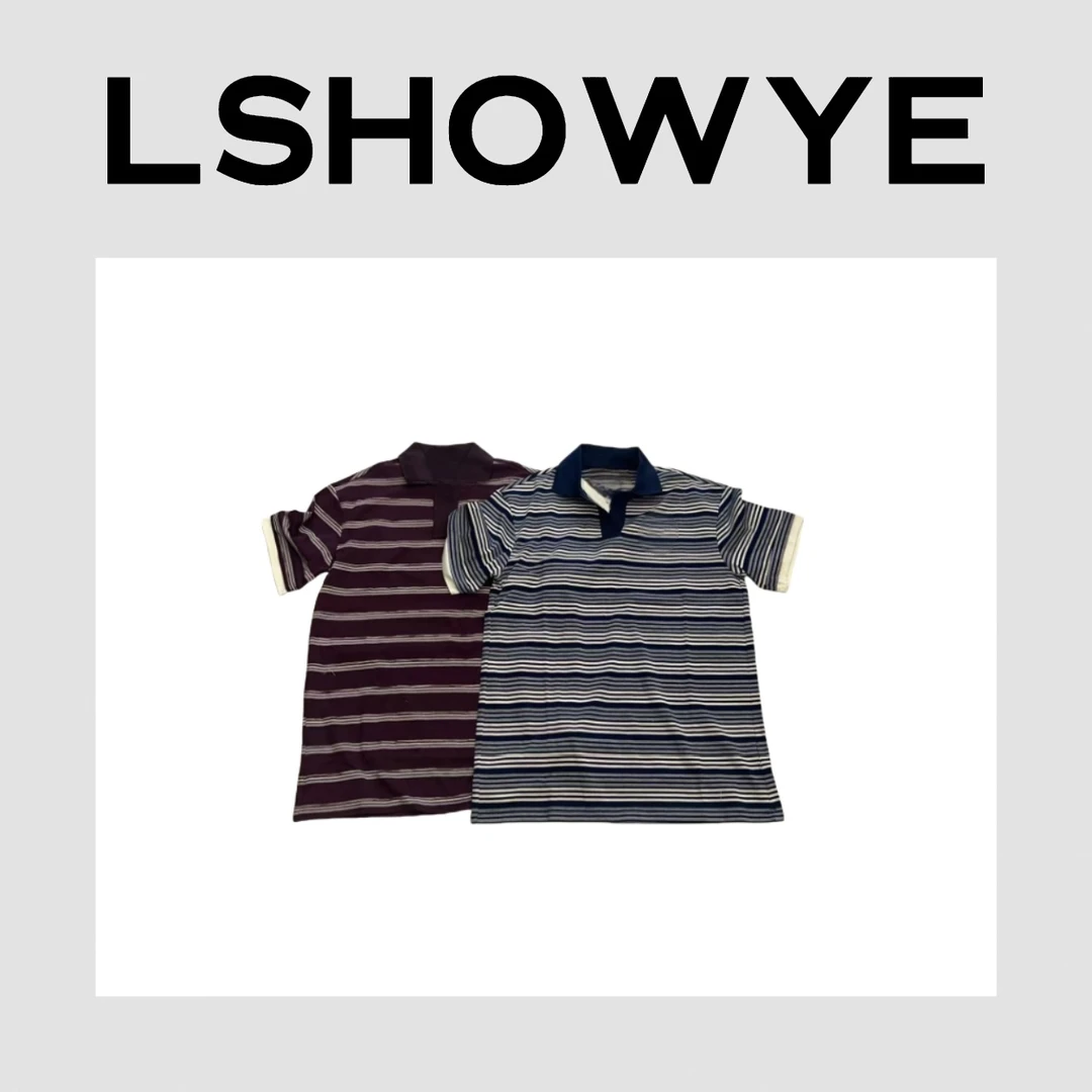 LSHOWYE｜polo领假两件T 5715
