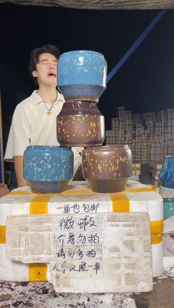 紫砂花盆紫砂花盆宜兴紫砂粗陶花盆14/15
