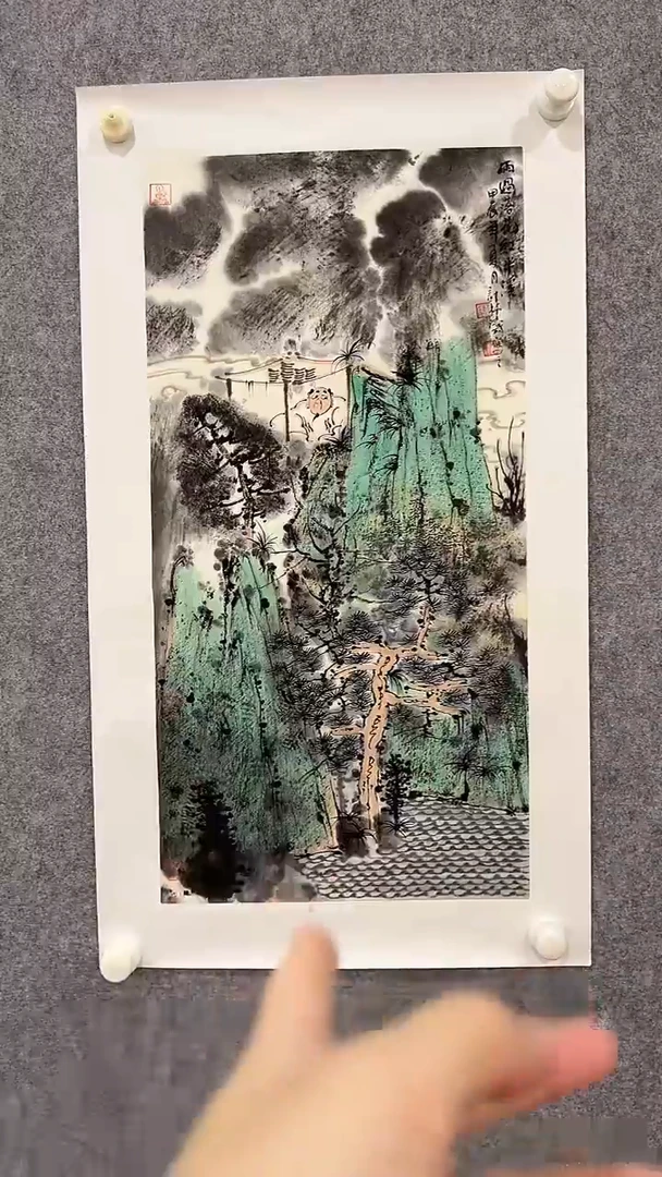国画jlt-2平尺-国画作品