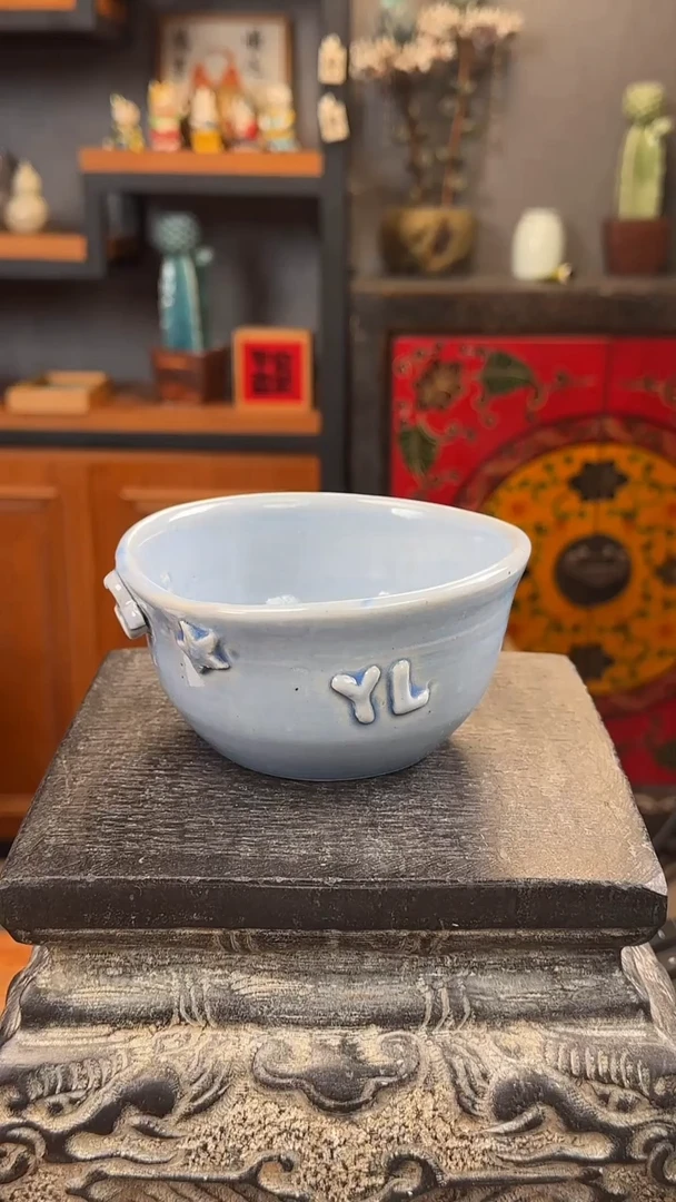 手工拉坯微瑕小碗