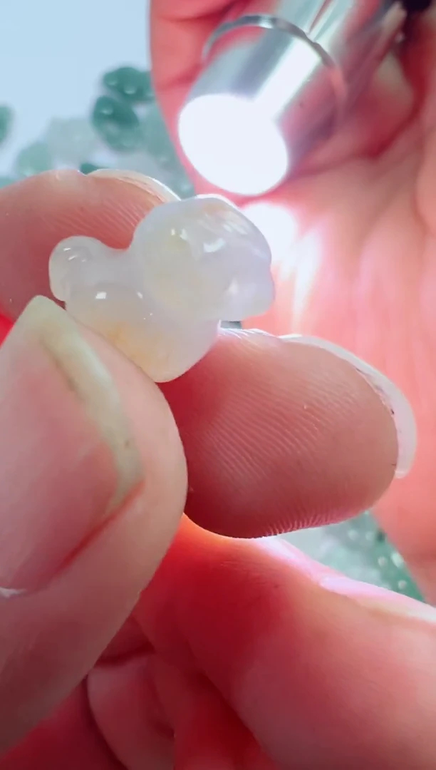 散珠翡翠232号链接，A货翡翠