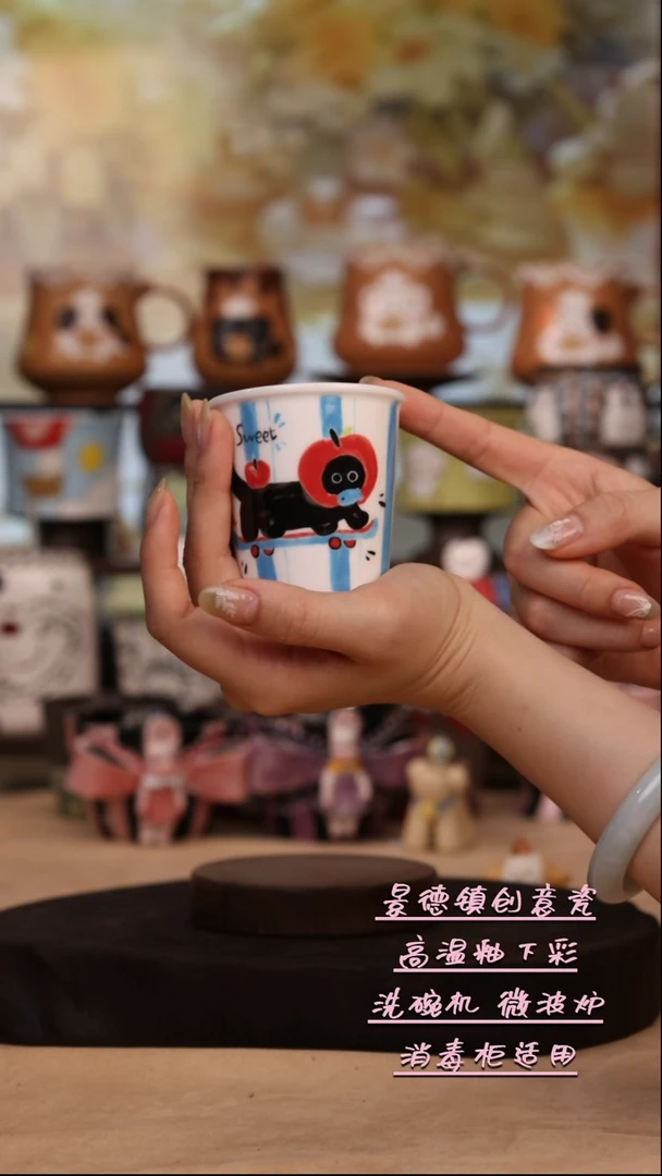 摆件景德镇原创手工陶瓷
