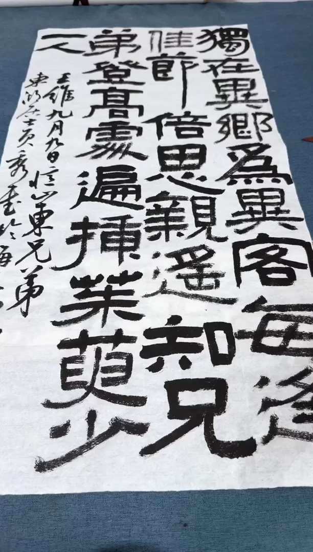 书法刚*好蔡罕老师书法作品