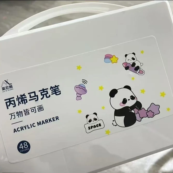 M0569  莱尼熊48色丙烯马克笔   9311-48