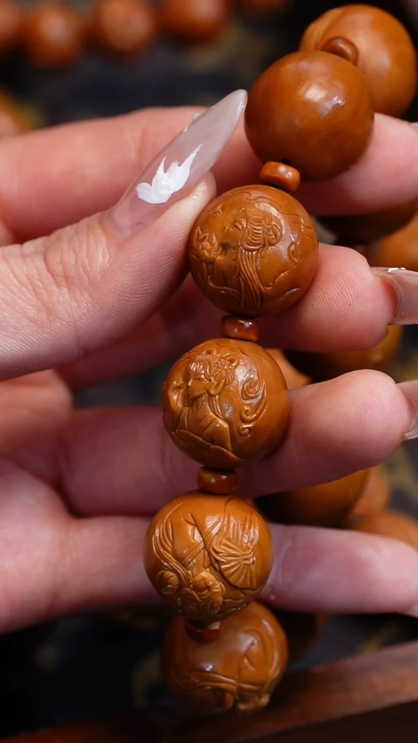 【闪购商品】橄榄核吊坠苏工橄榄核