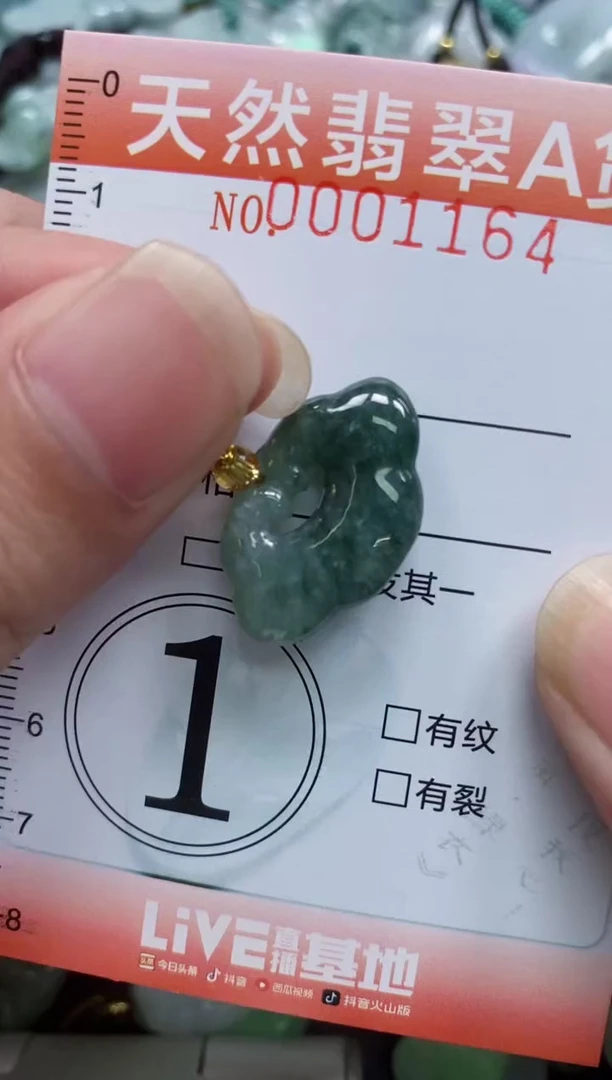 翡翠未镶嵌颈饰闪购0001164