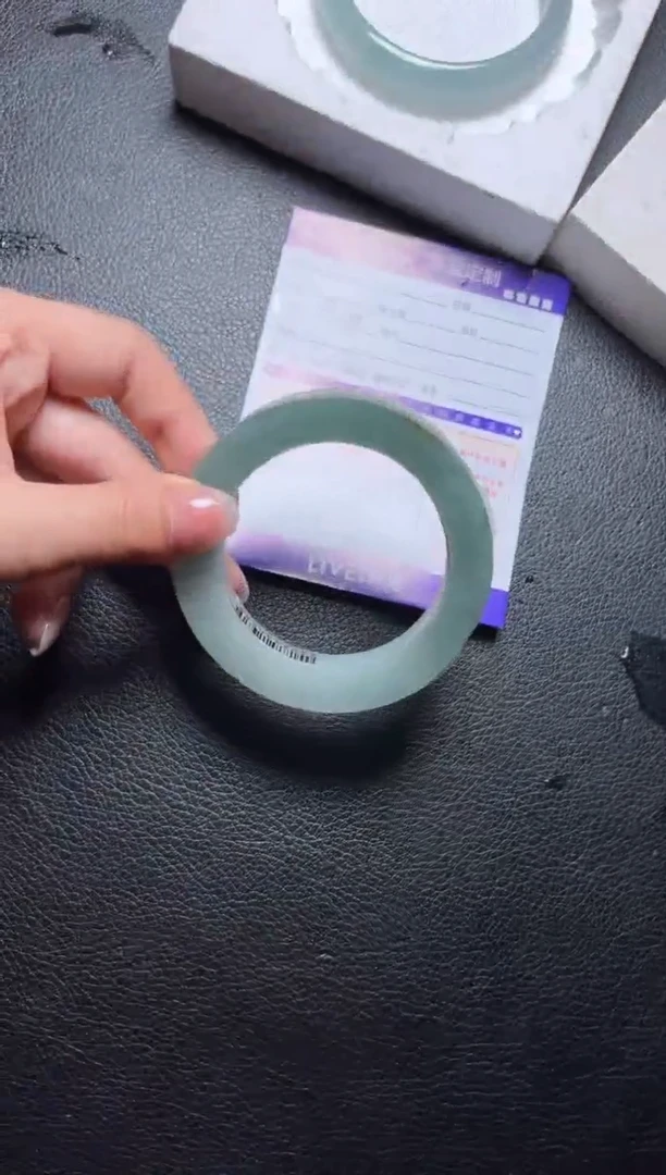 未镶嵌手镯定制翡翠紫*晶定制不退不换