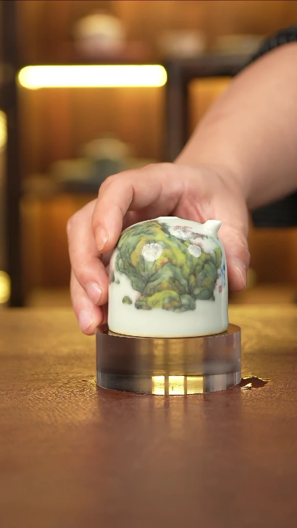 ?****。景德镇手工手绘杯