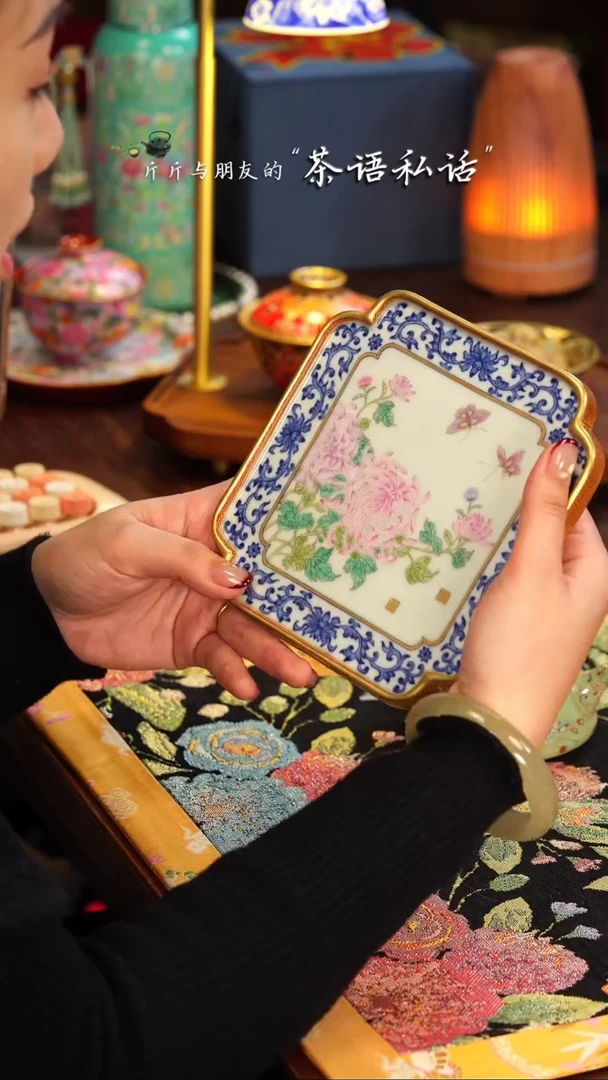【闪购商品】灵玺贡坊   青花    壶承
