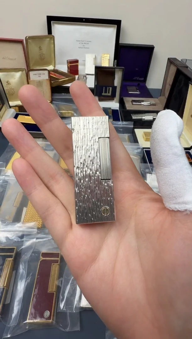 朵朵气体打火机登家五代银树皮纹