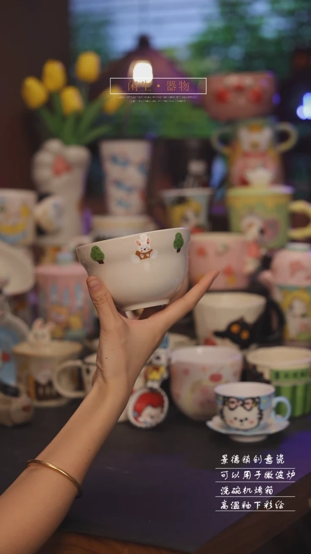景德镇可爱设计师款陶瓷