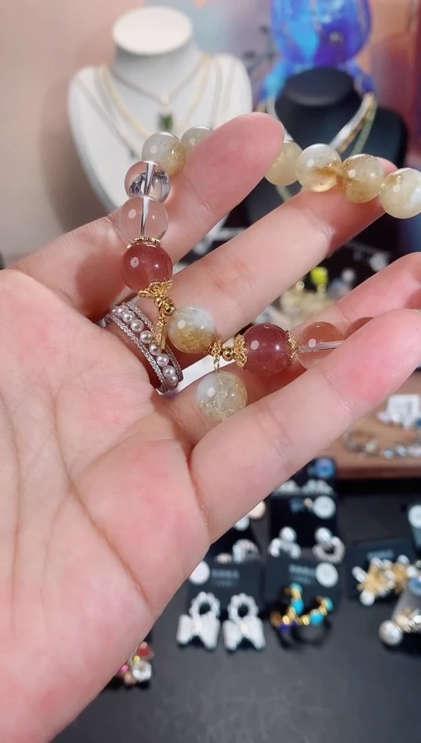 铜合金无925银手链7013