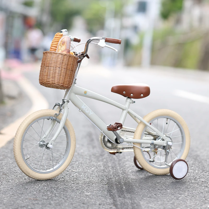 kuy'/库伊日本松下库伊自行车中大童男女孩高碳钢轻便宝宝踏单车