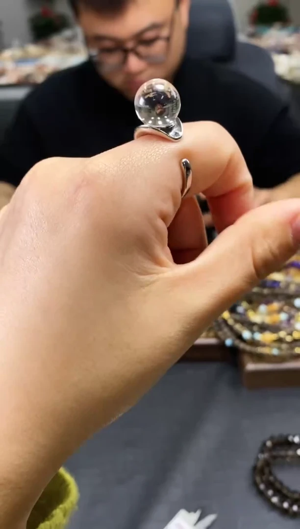 未镶嵌手串水晶戒指767